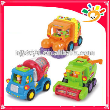 Mini Cartoon Friction Car Toys For Baby Mini Plastic Car